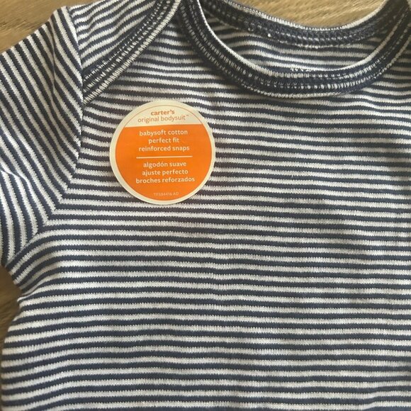 3 month stripe onesies - Picture 2 of 3